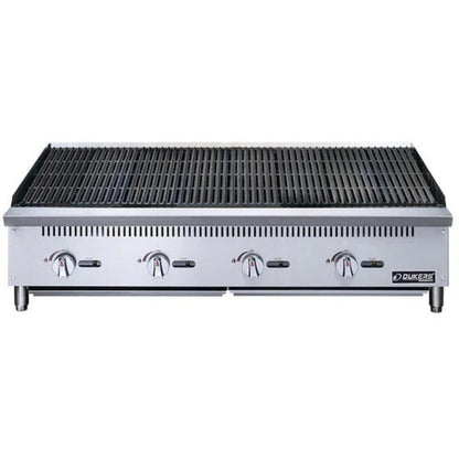 Dukers DCCB36 36" Countertop Gas Radiant Charbroiler with (3) Burners 105,000 BTU - DCCB36