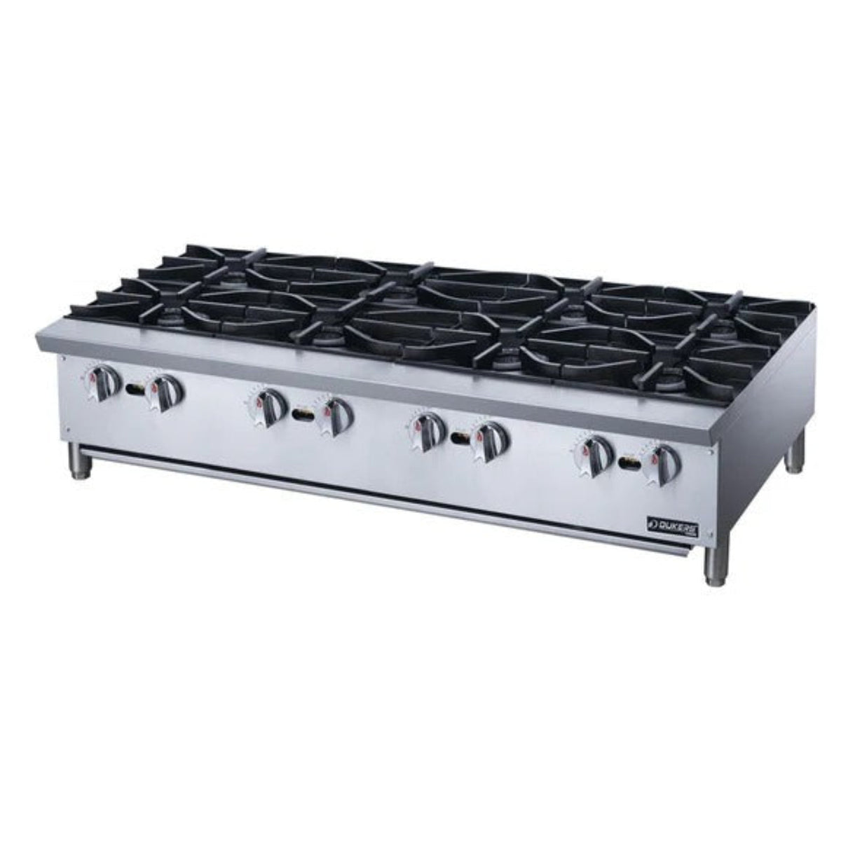 Dukers DCHPA36 36" Gas Countertop Hot Plate with 6 Burner 168,000 BTU - DCHPA36
