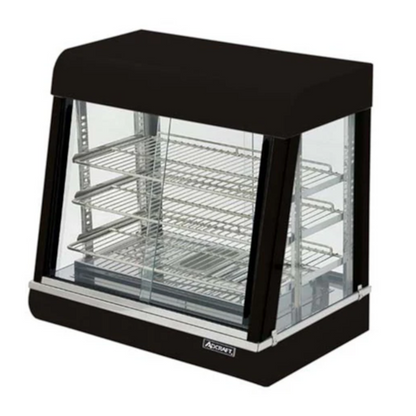 Adcraft HD-36 Electric 36" Countertop Heated Display Case with 3 Adjustable Shelves - 1500 Watts - ACHD36