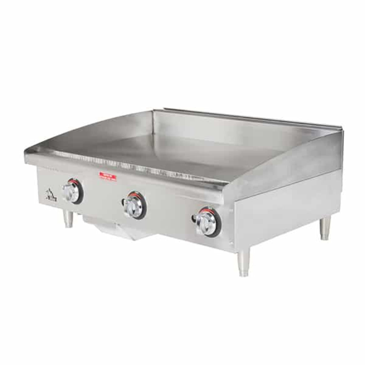 Star 8G-636MF Star-Max® 84,900 BTU 36" Gas Griddle Manual Steel Plate - 8G-636MF