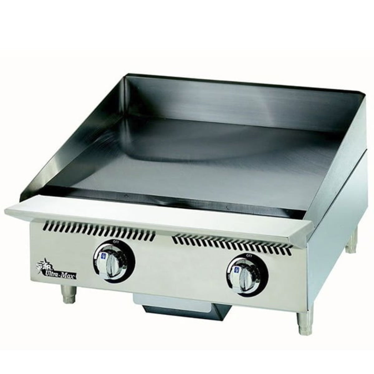 Star 8G-824TA Ultra-Max® 60,000 BTU 24" Thermostatic Control Gas Griddle - 8G-824TA