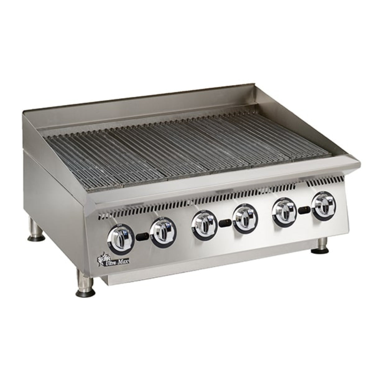 Star 8H-8136RCBB-LP 36 inches 120,000 BTU Liquid Propane Radiant Ultra-Max® Gas Charbroilers - 8H-8136RCBB-LP