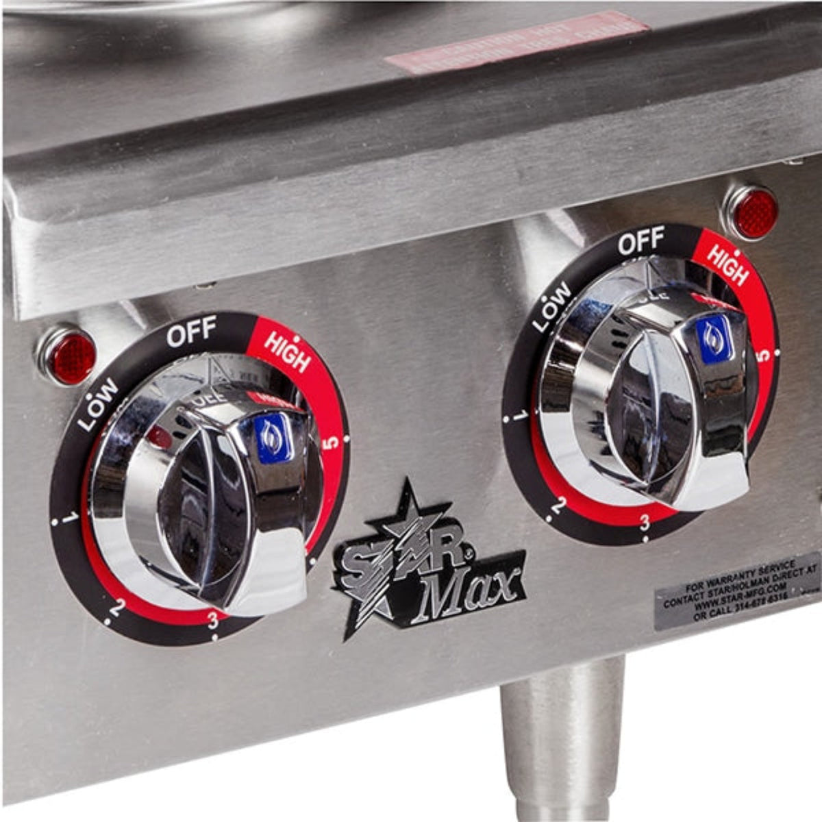Star 8I-502FF Star-Max® Electric Hot Plate - 2 Plates - 8I-502FF