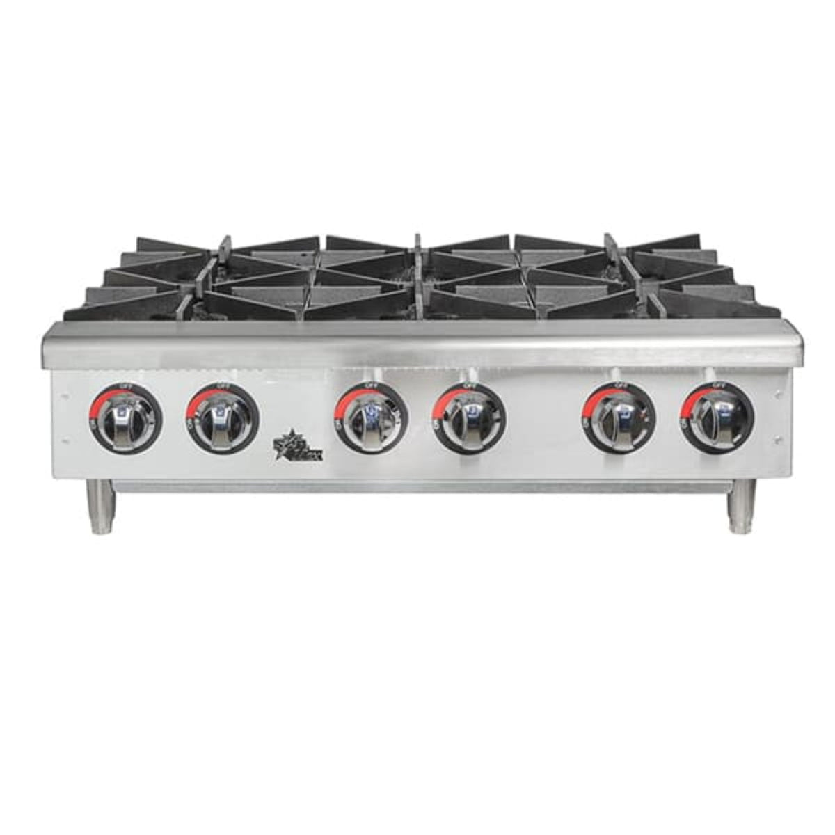 Star 8I-606HF Star-Max® 150,000 BTU Natural Gas Hot Plates - 8I-606HF