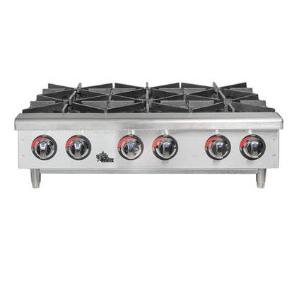 Star 8I-606HF Star-Max® 150,000 BTU Natural Gas Hot Plates - 8I-606HF