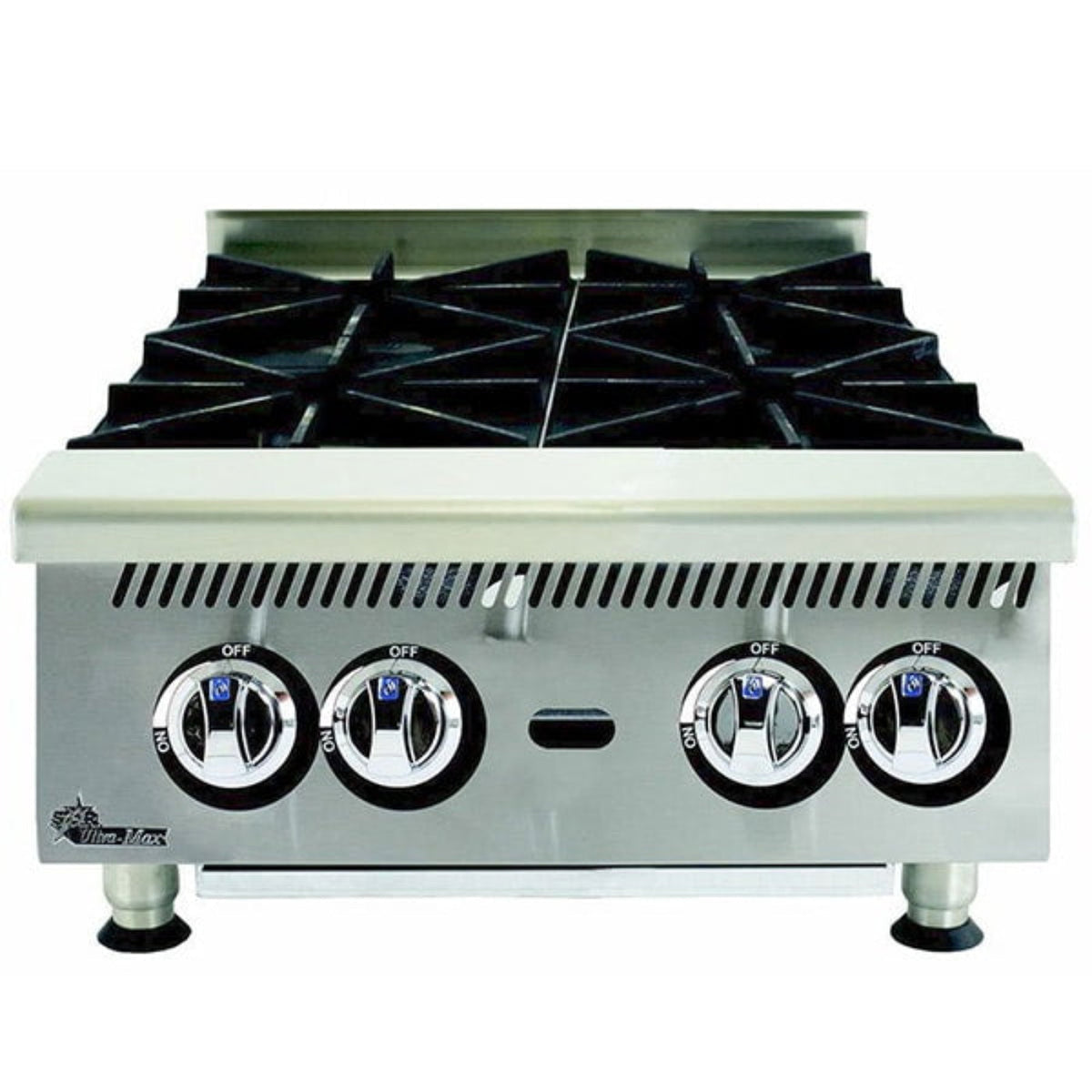 Star 8I-804HA 120,000 BTU Ultra-Max® Natural Gas Hot Plate - 8I-804HA