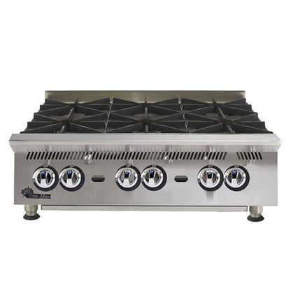 Star 8I-806HA 180,000 BTU 6 Burners Ultra-Max® Natural Gas Hot Plate - 8I-806HA