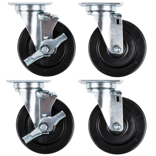 Vulcan CASTERS-RR4 5" Swivel Casters - CASTERS-RR4