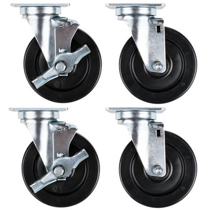 Vulcan CASTERS-RR4 5" Swivel Casters - CASTERS-RR4
