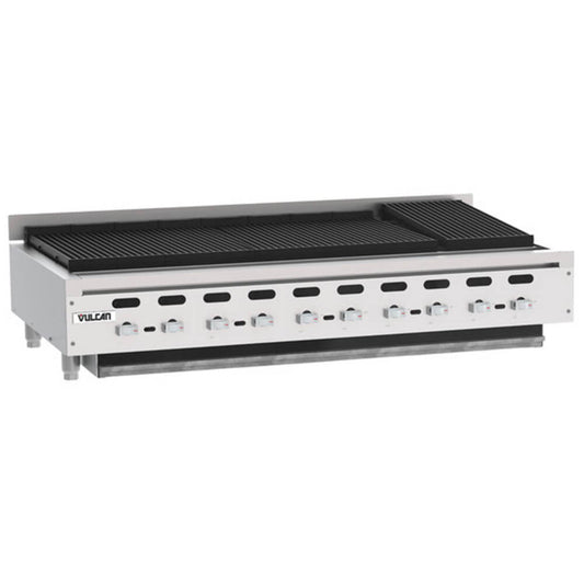 Vulcan VACB60-101 Achiever Natural Gas 60 Medium-Duty Radiant Charbroiler - 187 000 BTU - VACB60-101