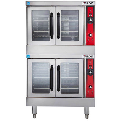 Vulcan VC44ED-208 Double Deck Electric Convection Oven - VC44ED-208