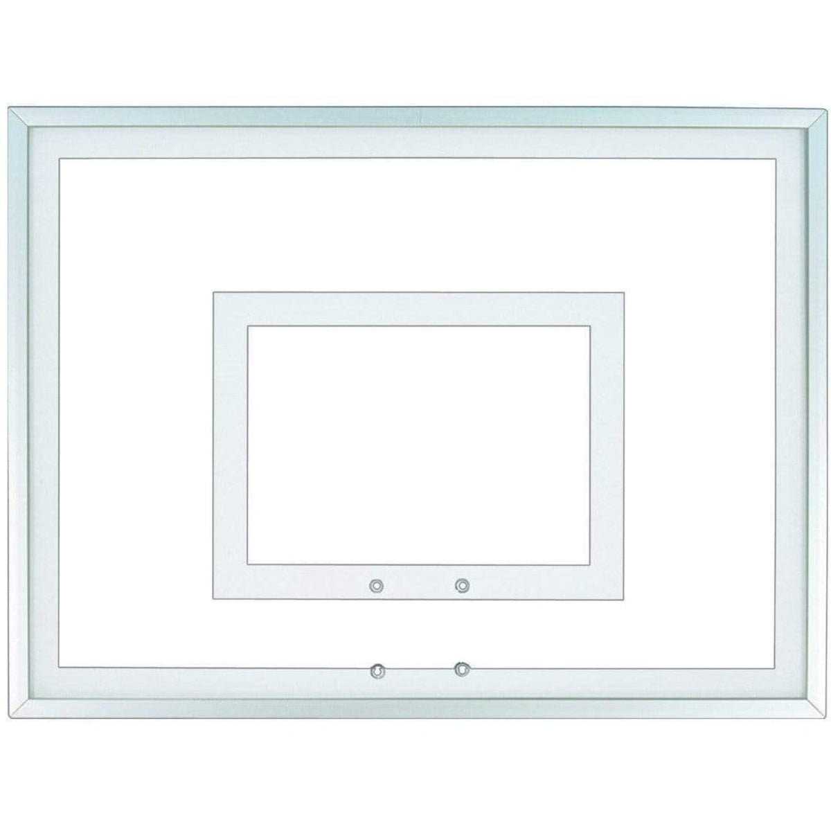 First Team 36" X 54" (1/2" Thick) Framed Acrylic Backboard FT215