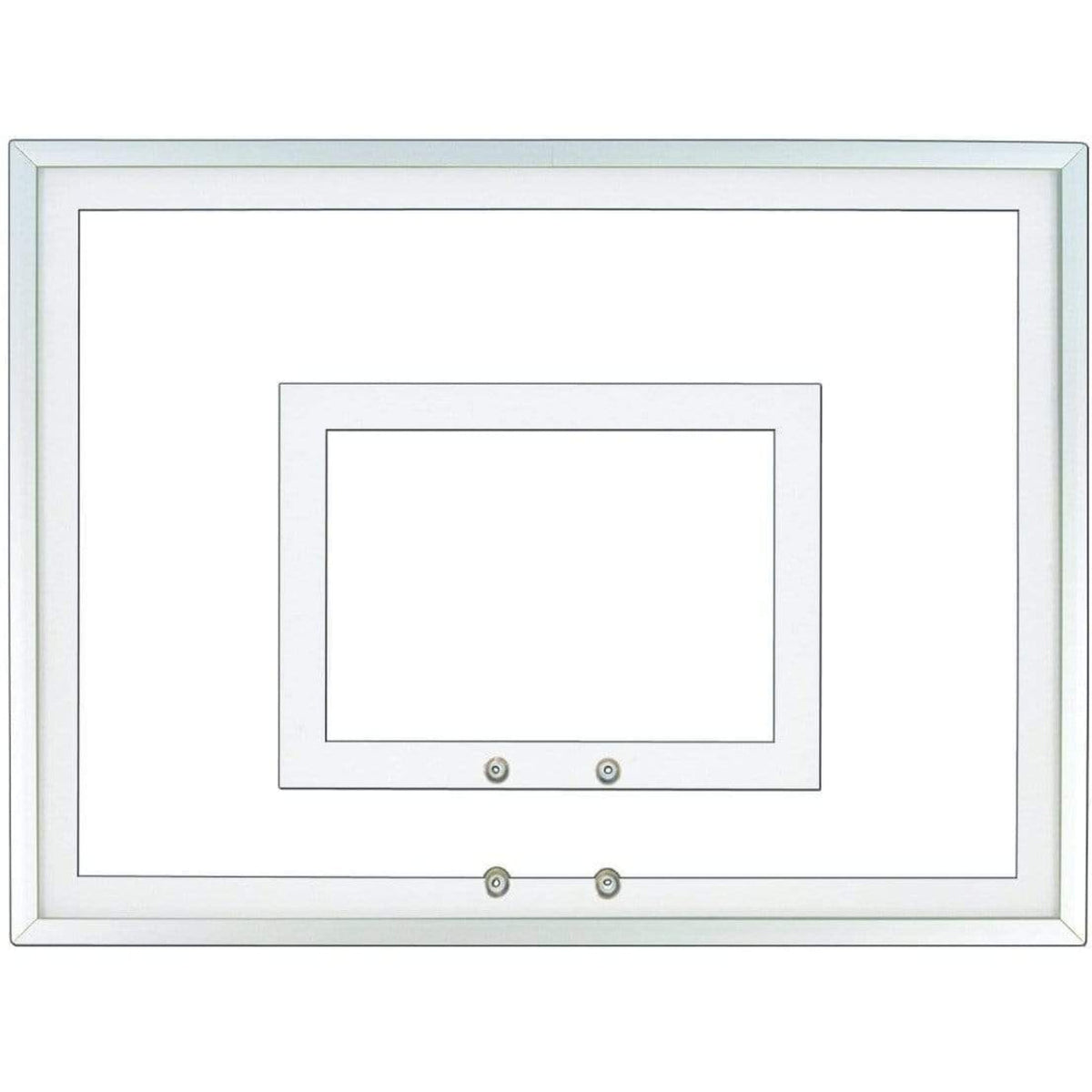First Team 36" X 54" (1/4" Thick) Tempered Glass Backboard FT216