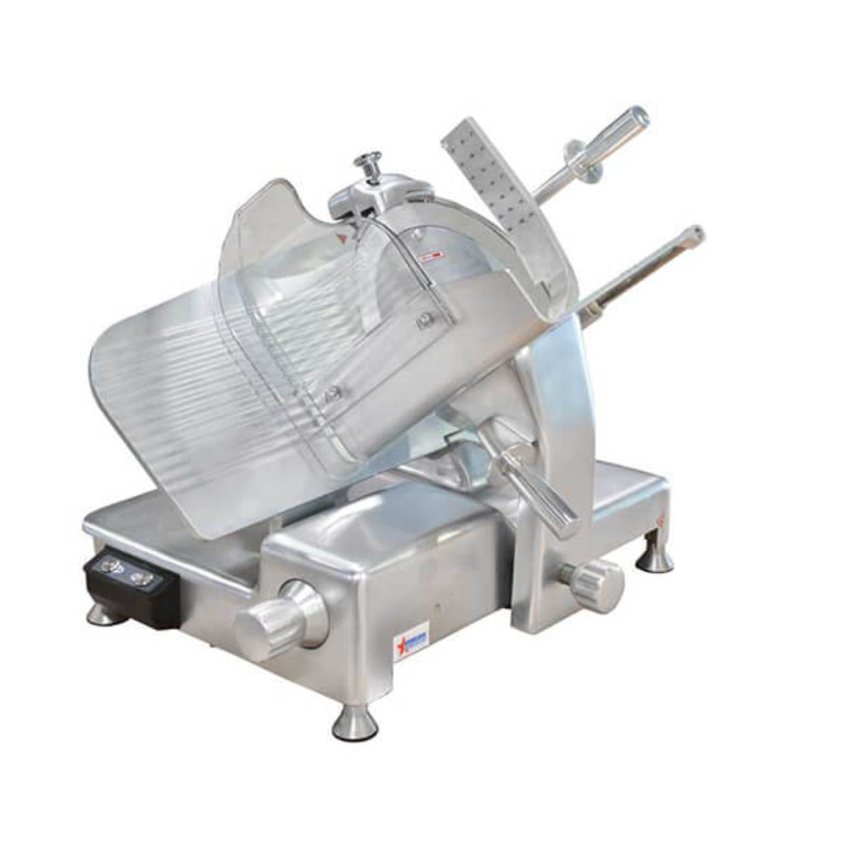 Omcan 14" Manual Gravity Feed Meat Slicer - 0.5 hp, 110V - 23544