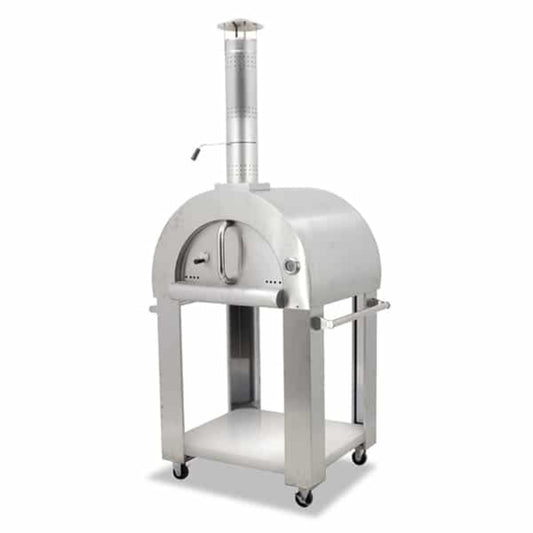 Omcan Pizza Oven Wood Burning Stainless Steel - 43113