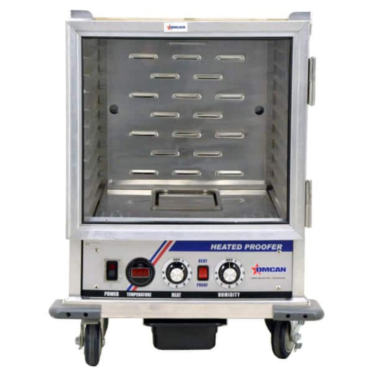 Omcan Non-Insulated Heater Proofer Cabinet with Ten 18 x 26-inch Trays - Omcan-43554