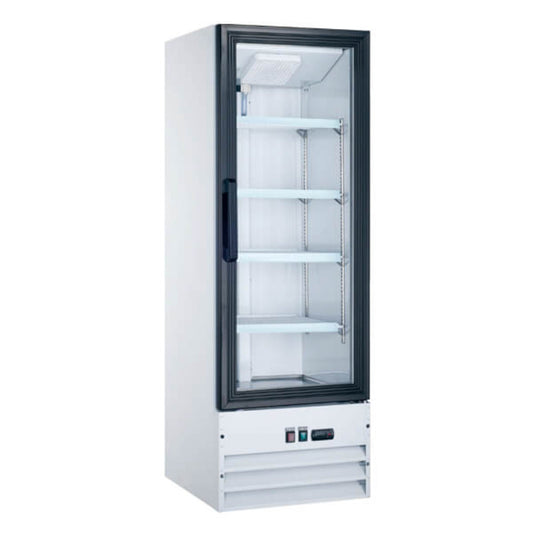 Omcan 50033 Swing Glass Door Merchandiser Refrigerator 9 Cu Ft - Omcan-50033