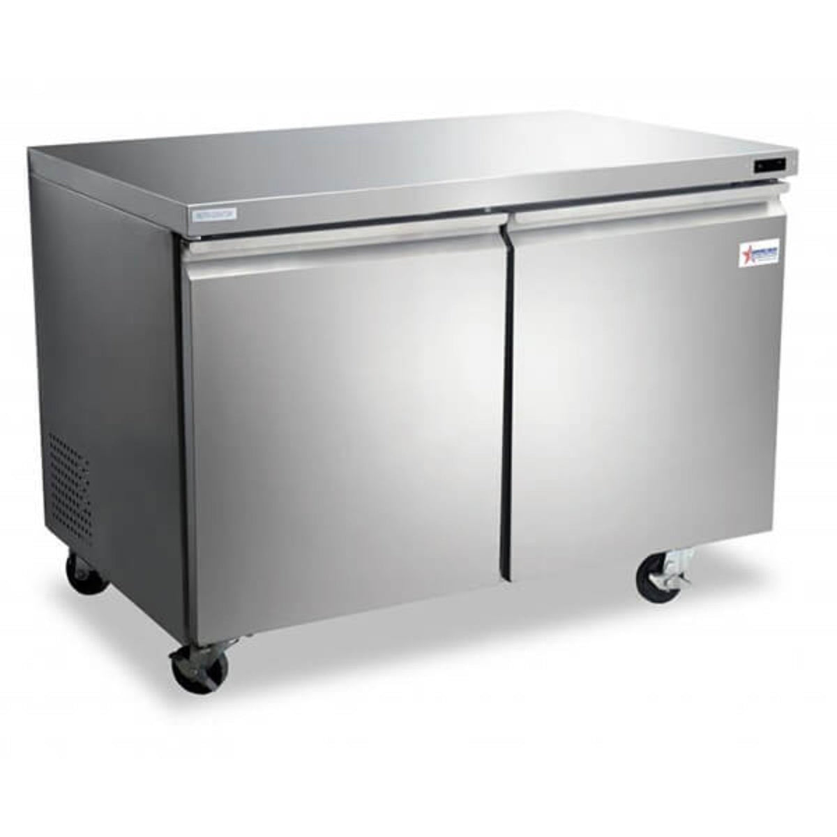 Omcan 47" Double Door Undercounter Freezer - 12 Cu Ft - Omcan-50055