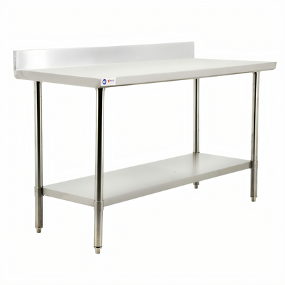Omcan USA Stainless Steel Prep Tables - 44339