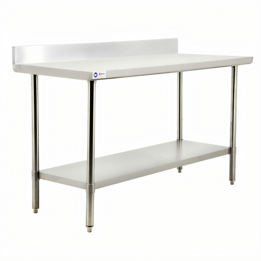 Omcan USA Stainless Steel Prep Tables - 44347