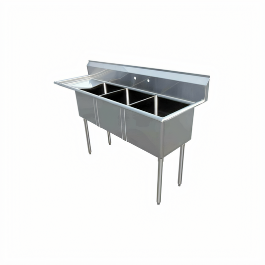 Omcan USA Compartment Sinks - 43755