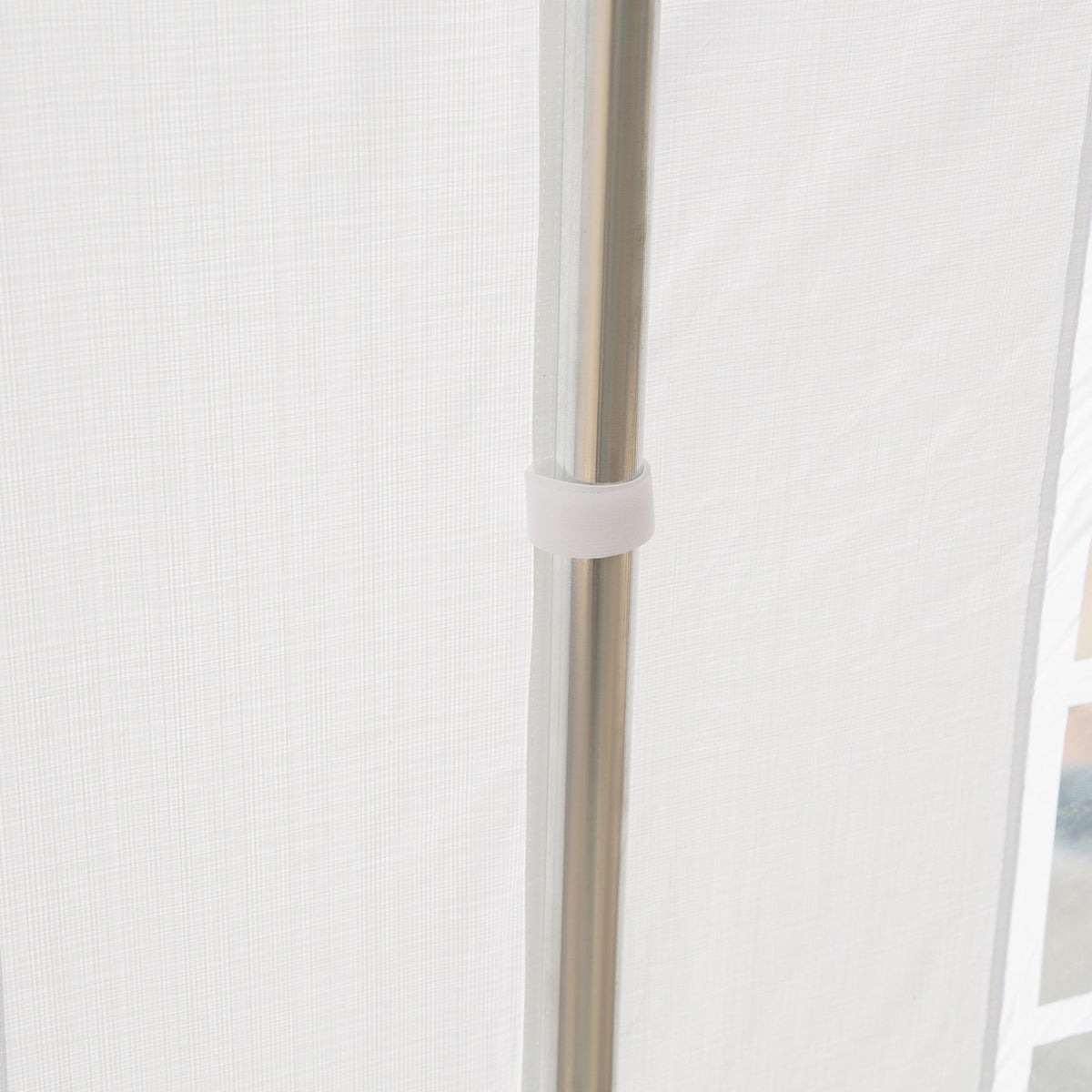 Outsunny 32' x 16' Heavy Duty Party/Wedding Tent with Removable Sidewalls, White - 100110-046W
