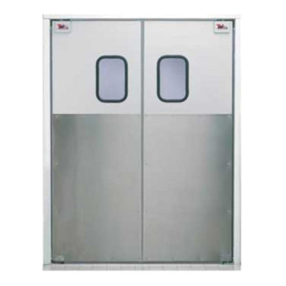 Curtron SPD-30-AL-DBL-4284 42" x 84" Service-Pro Series 30 Double Swing Door - CUSPD30ALDBL4284