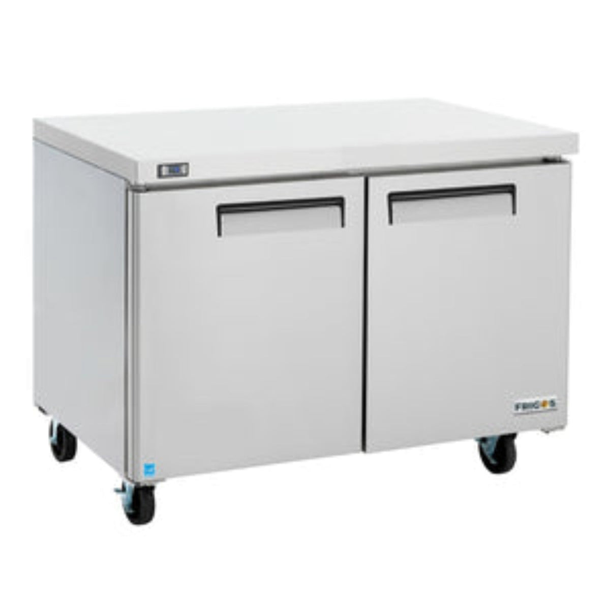 Dukers DUC48R 48" Two Solid Door Undercounter Worktop Refrigerator 12.21 Cu. Ft. - DUC48R